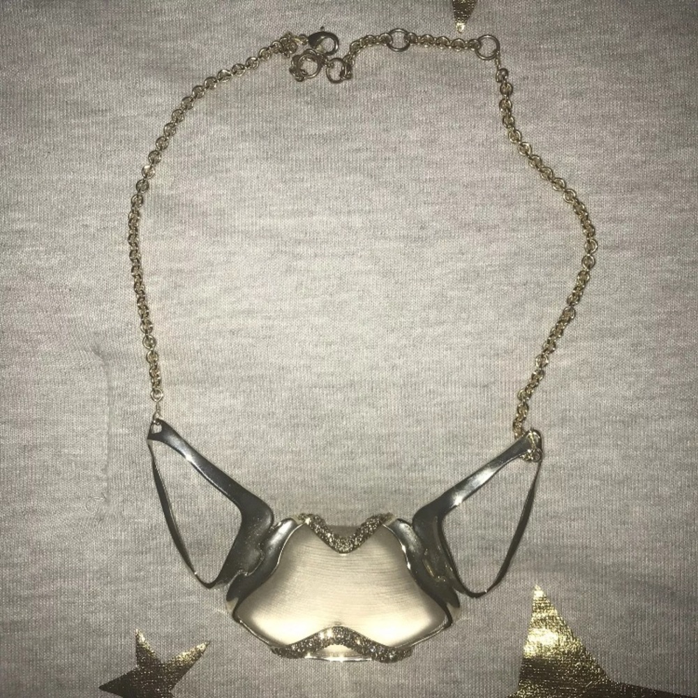 ALEXIS BITTAR labradorite lucite NECKLACE!!!